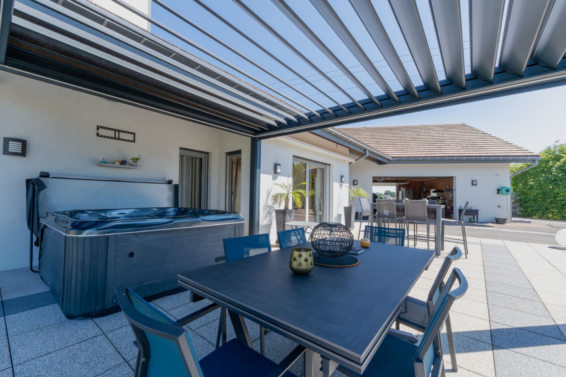 Photo immobilière · Pierrefontaine · Terrasse